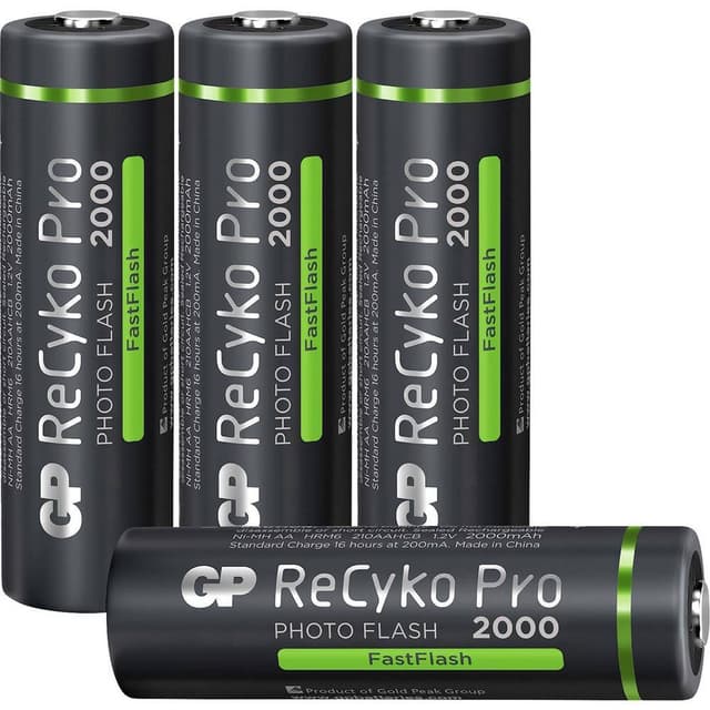 GP GPRCP200AA728C4 Genopladeligt AA-batteri NiMH 2000