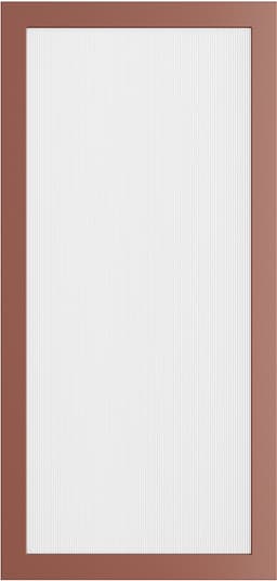 Epoq Trend Red Clay uurrettu lasiovi 60x125