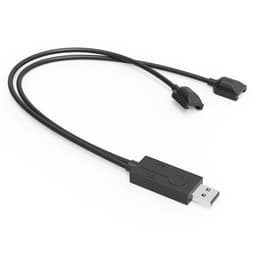 Opladerkabel kompatibelt med Nintendo Switch OLED Joy-Con Controller 2 i 1 USB