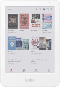 Kobo Clara Colour eBook-læser 16GB (hvid)