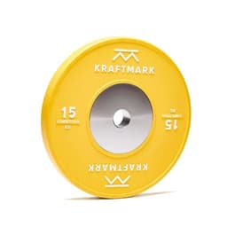 Kraftmark Internationale vægtskiver 50 mm konkurrencen Bumper 15 kg