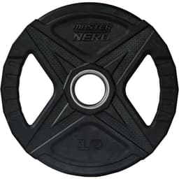 Master Fitness Nero Rubber Plate 10 kg