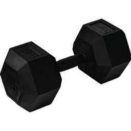 Master Fitness Nero Rubber Coated Hex, Hex hantlar 30 kg