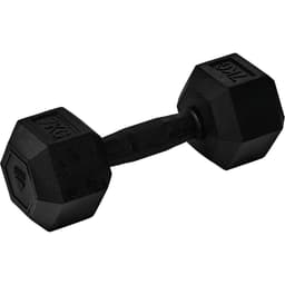 Master Fitness Nero Rubber Coated Hex, Hex hantlar 7 kg