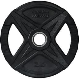 Master Fitness Nero Rubber Plate 15 kg