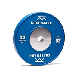 Kraftmark Vektskiver 50 mm - Competition Bumpers 20 kg