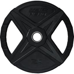 Master Fitness Nero Rubber Plate, Viktskivor gummerade 25 kg