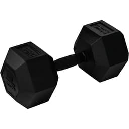 Master Fitness Nero Rubber Coated Hex, Hex hantlar 25 kg