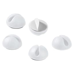 Goobay Kaapelipidike Valkoinen 5-pack 5-pack