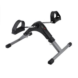 Kokoontaitettava poljinkäyttöinen kuntoilulaite, jossa on vastus ja näyttö