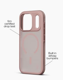 Ideal Bumper Case MagSafe iPhone 17 Pro Blush Pink
