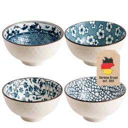 4-osainen kulhosarja tyylikkäässä lahjarasiassa