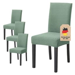 4x Chair covers with 38 - 45 cm seat and 45 - 65 cm