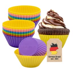 24x Muffinsimuotti silikoni Cupcake muotit