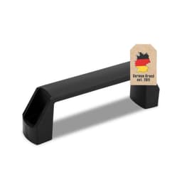 Bärhandtag Handtag Plasthandtag Svart (120mm)