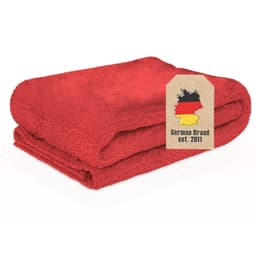 Mjuk filt 200 x 150cm Tak Blankett fleece (glut röd)