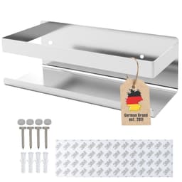 Selvklæbende brusehylde Brusekurv Badeværelseshylde