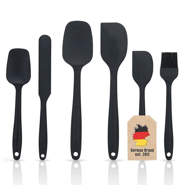 Spatelsæt i 6 dele Non-stick silikonespatelsæt