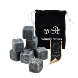 Whiskeystenar 9x iskuber kylstenar Kylkuber (grå)