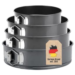 Springform Bageform i 4 dele i forskellige størrelser