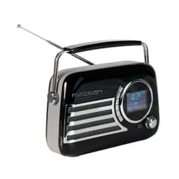 Madison Retro Radio Bluetoothilla, FM ä ja DAB ä (Musta)