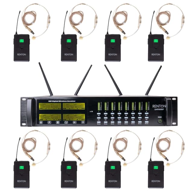 Renton Pro trådlöst headset (8 kanaler)