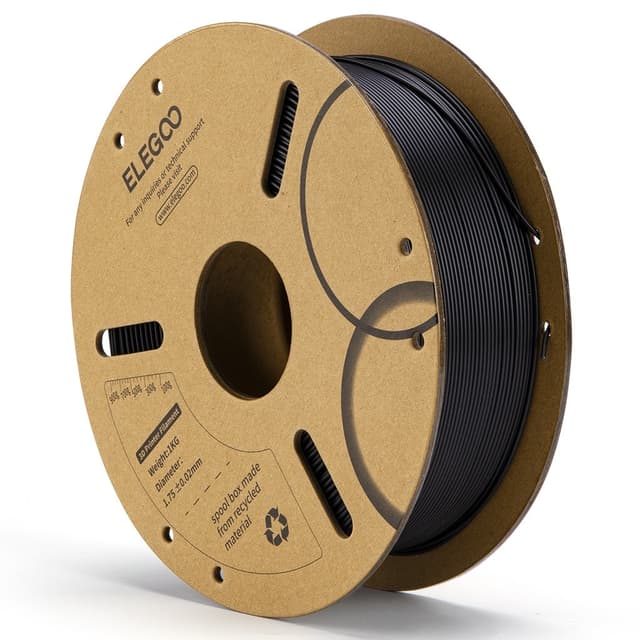 Elegoo PLA 1.75mm 1kg - Sort