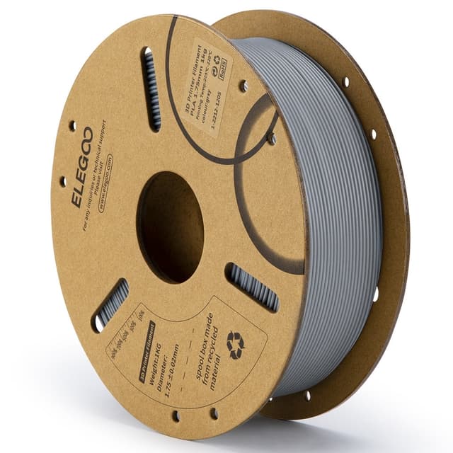 Elegoo PLA 1.75 mm 1 kg - Grå