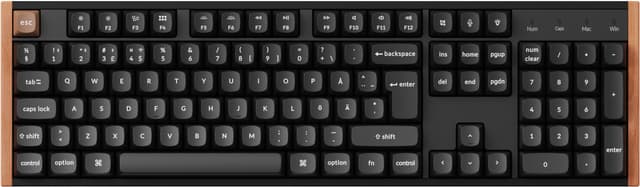 Keychron K10 HE SE trådløst gaming-tastatur (sort)