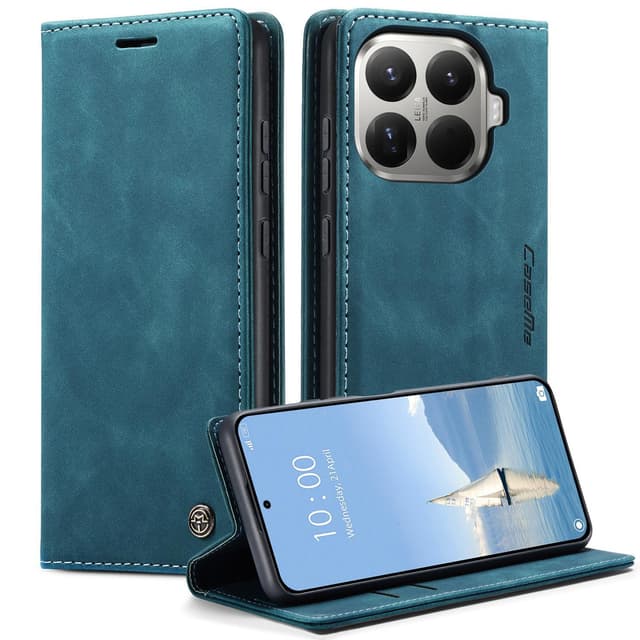 CASEME Retro Pung Taske til Xiaomi 15T Pro - Blå