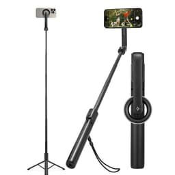 Spigen Magsafe Selfiestick Bluetooth Long Tripod S580W - Svart