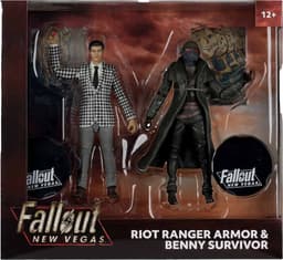 McFarlane Fallout actionfigur set (Riot Ranger & Benny survivor)