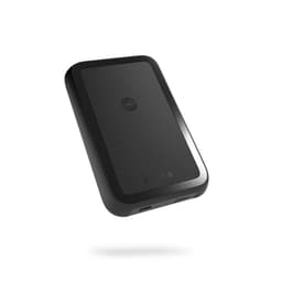Magnetisk Qi Powerbank One Side 4000mAh, Qi-Laddningsbar Svart