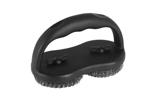 Grillrenser med 2 stålpuder