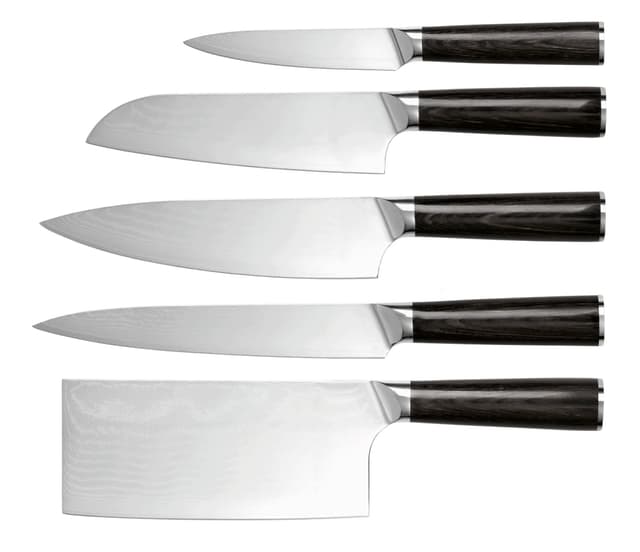 Pepper- - Knivset 5 delar