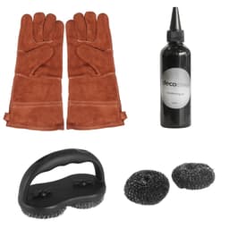 Grilltillbehör rengöringspaket ""Clean Black"" - Svarta utekök