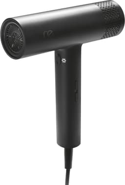 re. Hyperspeed Core hårfön (matt svart)