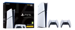 PlayStation 5 Slim Standard Edition spillekonsol (2 DualSense Bundle)