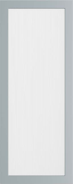 Epoq Trend Eco Hazy Blue räfflad glaslucka 50x125