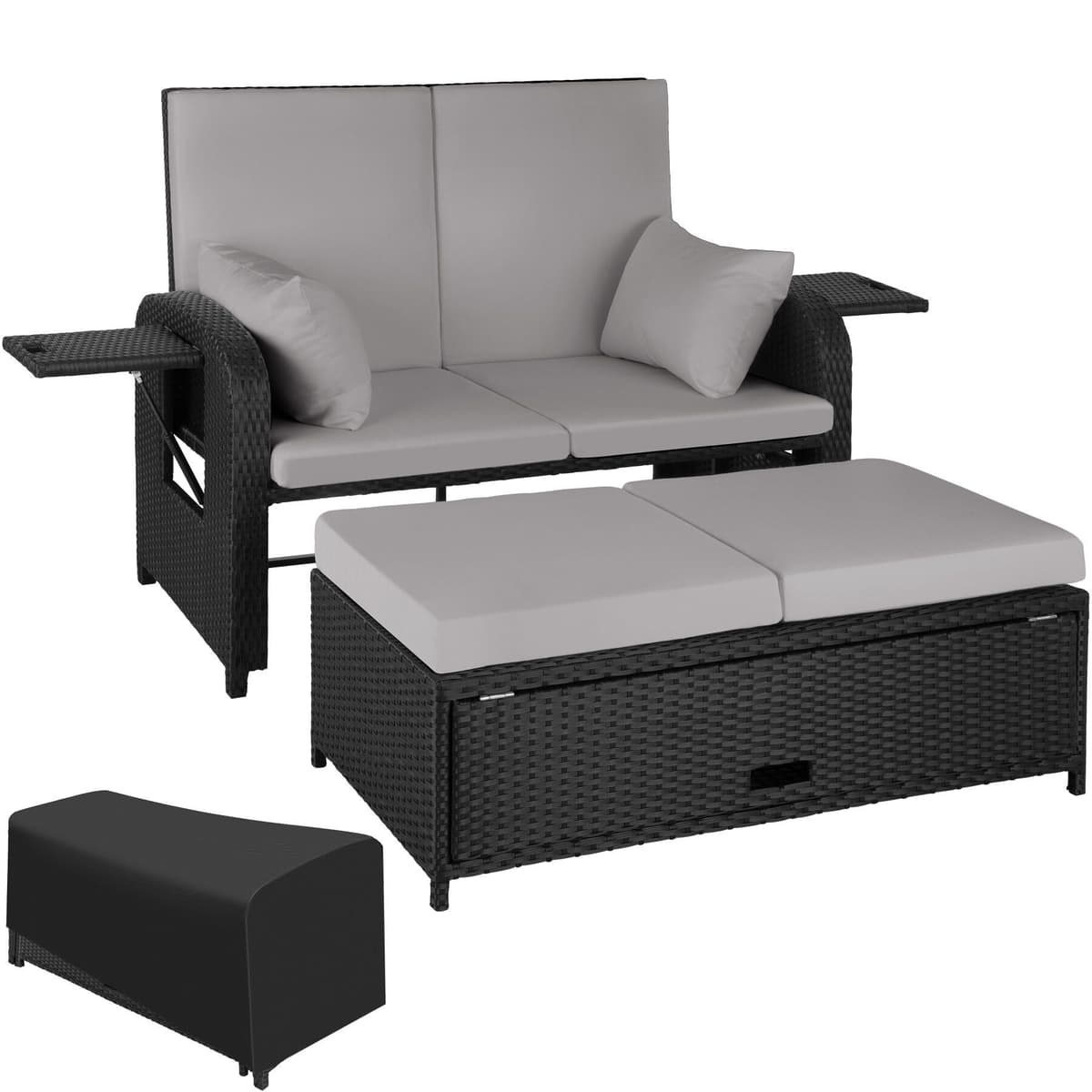 Hagemøbel sofa poly rotting Kreta - Elkjøp