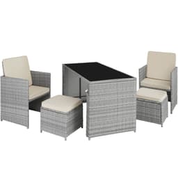 Polyrattan havemøbelsæt Palermo