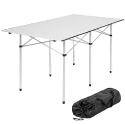 Campingbord Aluminium 140x70x70 cm foldbar