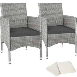 2 trädgårdsstolar i rotting Royan