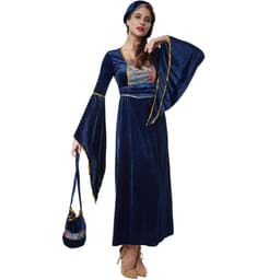 Fortryllende Borgfrøken kostume