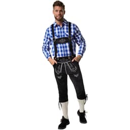 Lederhosen Fichtelgebirge oktoberfestbyxor herr
