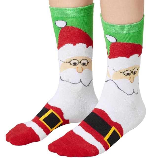 tectake Julsockor med tomtemotiv