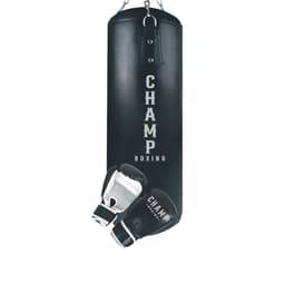 Champ Boksesæt Junior 11 kg. - Sort/Sølv