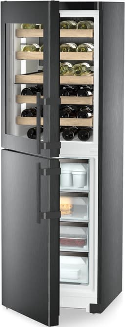 Liebherr Peak SWNbsd 529i-20 001 Viinikaappi/pakastin Musta teräs