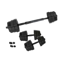 ASG Viktset 15 kg. Hexagon - Svart/Svart