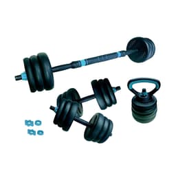 ASG Vektsett 20 kg. - Svart/Petrolblå